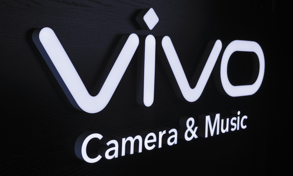 ABC注塑發光字 —— Vivo